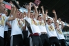 Juniorzy Górnika Zabrze z medalami i pucharami za Mistrzostwo Polski