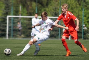 Mecz  I Ligi Wojewódzkiej A1 Junior "InterHall" Zagłębie Sosnowiec - GKS Tychy w obiektywie naszej kamery