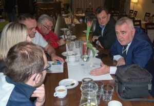 Spotkanie z działaczami Podokręgu Częstochowa zakończyło tegoroczny "Tour de Śląski ZPN" prezesa Henryka Kuli