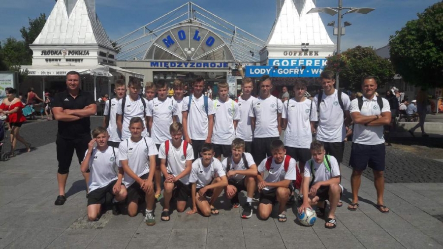 Reprezentacja Śląskiego Związku Piłki Nożnej U14 miała "wodny" dzień