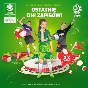 Ostatnie dni zapisów do XX edycji Turnieju "Z Podwórka na Stadion o Puchar Tymbarku"
